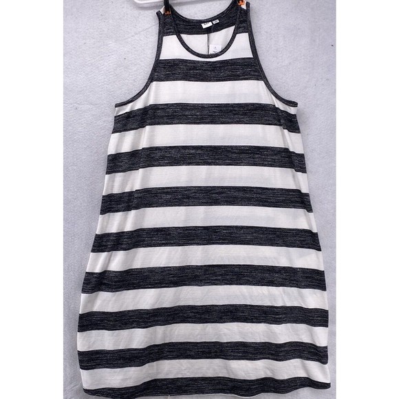 GAP Dresses & Skirts - GAP White With Black Stripe A-line Knee Length Work Casual Womens Dress XL Tall